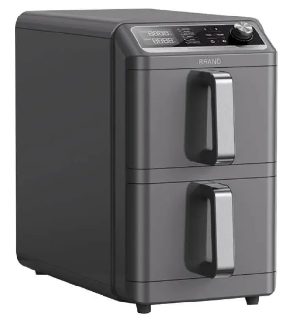 Stacked Dual-Basket Air Fryer