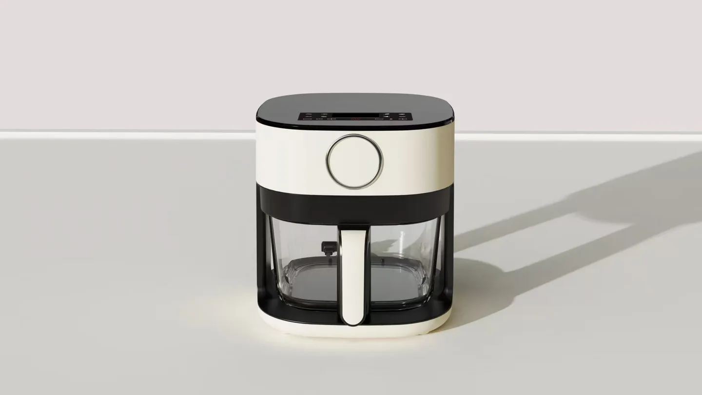 5.5L Glass-Basket Air Fryer (127V Reference)